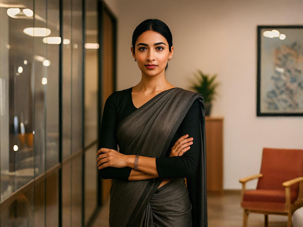 empowered profession saree